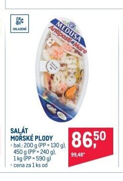 SALÁT MOŘSKÉ PLODY
