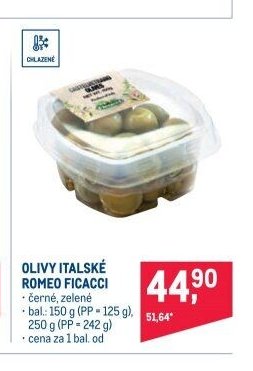 OLIVY ITALSKÉ ROMEO FICACCI