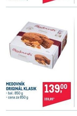 MEDOVNÍK ORIGINÁL KLASIK