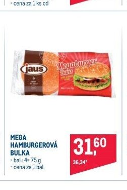 MEGA HAMBURGEROVÁ BULKA
