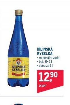 BÍLINSKÁ KYSELKA