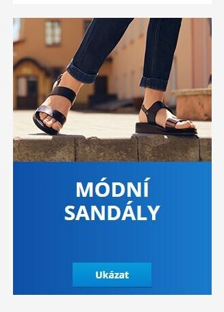 Módní sandály