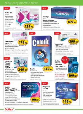 akční leták Dr. Max 1.5.2022-31.5.2022