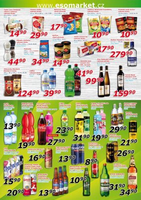 akční leták ESO MARKET 4.5.2022-15.5.2022
