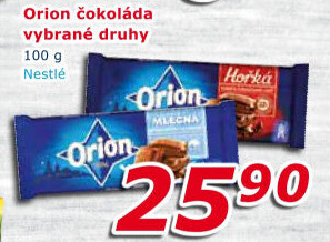 Čokoláda Orion