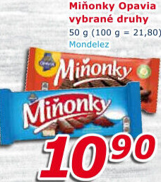 Oplatky Miňonky Opavia