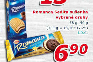 Oplatky Romanca Sedita