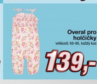 Overal pro holčičky