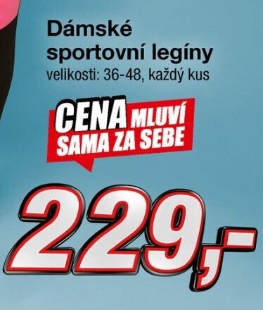 Dámské sportovní legíny