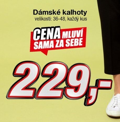 Dámské kalhoty