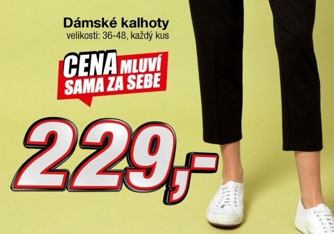Dámské kalhoty