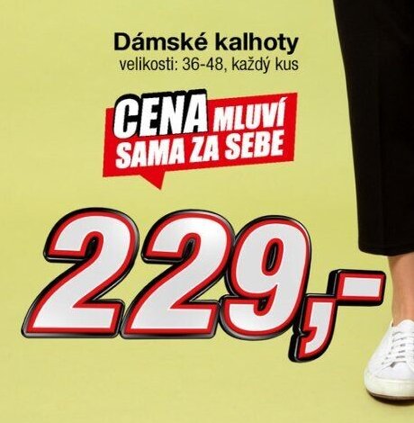 Dámské kalhoty