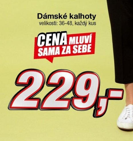 Dámské kalhoty