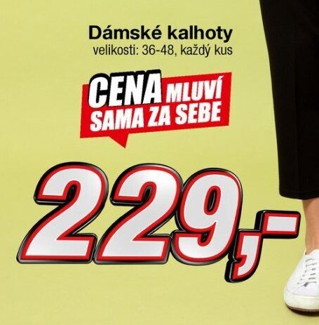 Dámské kalhoty