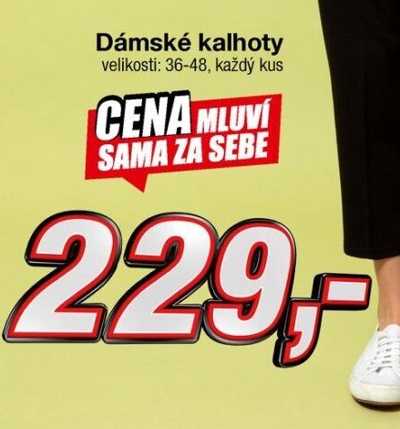 Dámské kalhoty