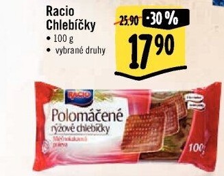 Chlebíčky polomáčené Racio