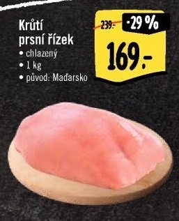 Krůtí prsní řízky