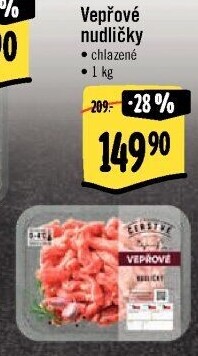 Maso vepřové nudličky Albert