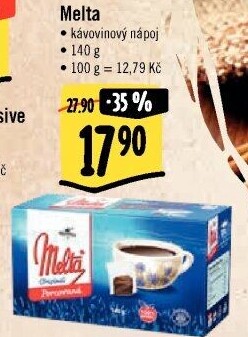 Nápoj obilninový porcovaný Melta Kávoviny