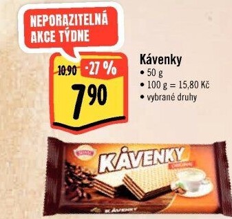 Oplatky Kávenky Sedita