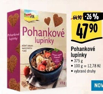 Pohankové lupínky Bonavita