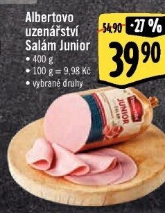 Salám Junior Albertovo uzenářství