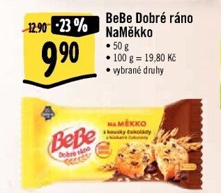 Sušenky BeBe Dobré ráno NaMěkko Opavia