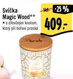 Svíčky Magic Wood Krab