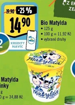Tvaroh s jogurtem bio Matylda Milko