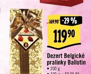 Bonboniéra Pralinky belgické Delafaille