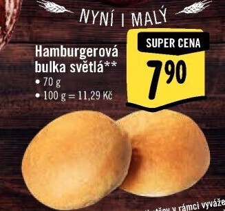 Bulka na hamburger