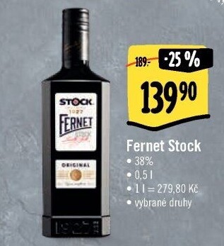 Fernet Stock Original