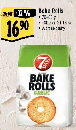 Krekry Bake rolls 7 Days