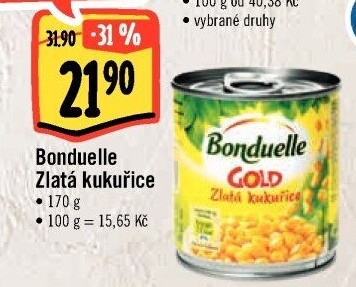 Kukuřice sterilovaná Gold Bonduelle