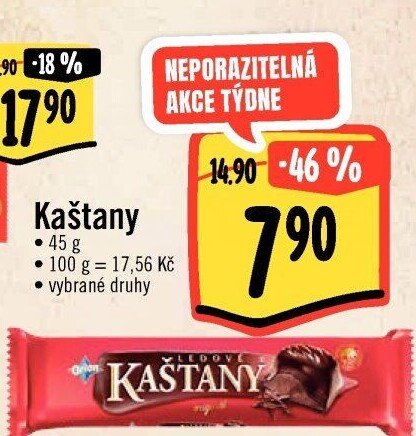 Ledové kaštany Orion