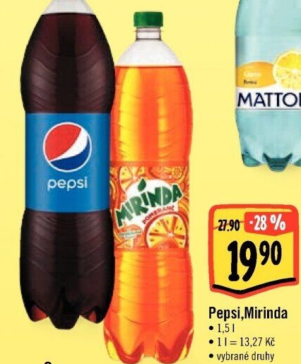 Limonáda Pepsi
