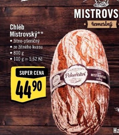 Mistrovský chléb Albert