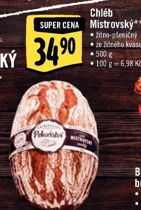 Mistrovský chléb Albert