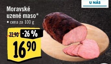 Moravské maso uzené