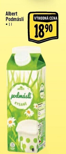 Nápoj podmáslí Albert