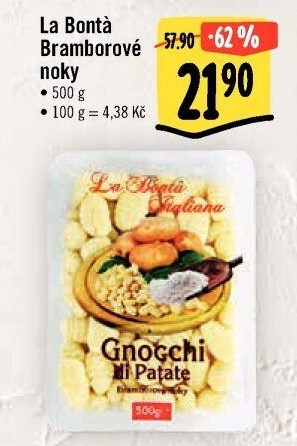Noky bramborové La Bonta Italiana