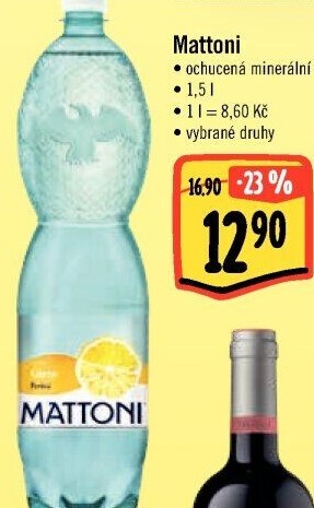 Ochucená voda Mattoni