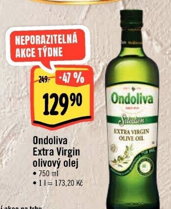 Olivový olej extra panenský Ondoliva