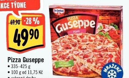 Pizza mražená Guseppe Dr. Oetker