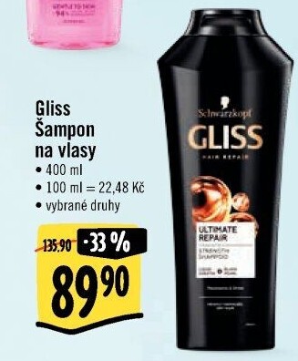 Šampon Gliss Schwarzkopf
