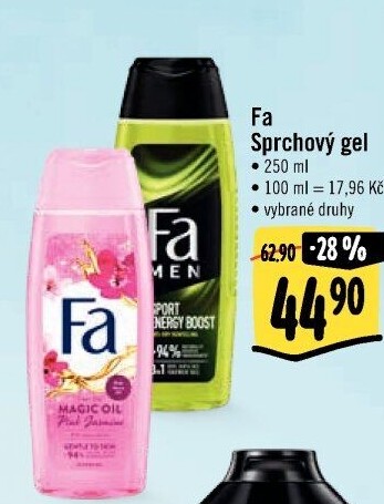 Sprchový gel Fa