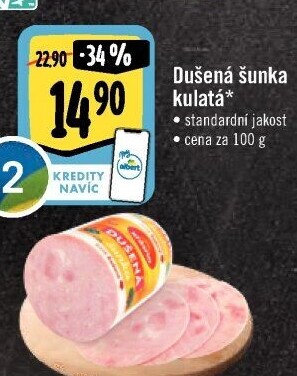 Šunka dušená kulatá standard Krásno