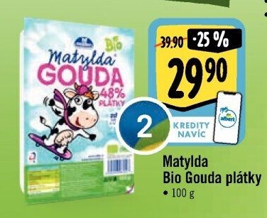 Sýr Gouda bio Matylda Milko