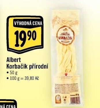 Sýr Korbáčky Albert