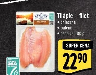 Tilápie nilská filety Albert